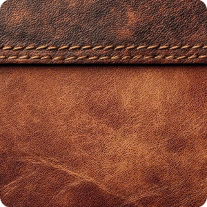 Hand-Braided Leather Cord – Vintage Brown